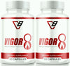 Image of (2 Pack) Vigor8 Supplement Pills 120 Capsules - ARMOLEY