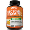 Image of NutriFlair Liposomal Vitamin C 1600mg, 180 Capsules Fat Soluble Vit Supplements