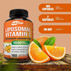 Image of NutriFlair Liposomal Vitamin C 1600mg, 180 Capsules Fat Soluble Vit Supplements