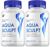 Image of (2 Pack) Aqua Sculpt Keto Supplement Pills - AquaSculpt Keto Pills All-Natural, 800MG 120 Capsules
