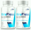 Image of (2 Pack) ViraFlexx Male Health Pills to Boost T-Levels and Performance 120 Capsules - ARMOLEY