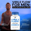 Image of (5 Pack) Virile Flow for Men Supplement Pills – VirileFlow Pills, Virile Flow Advanced 300 Capsules