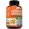 Image of NutriFlair Liposomal Vitamin C 1600mg, 180 Capsules Fat Soluble Vit Supplements