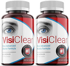 (2 Pack) Visiclear Advanced Eye Health Formula for Eyes - (120 Capsules) - ARMOLEY