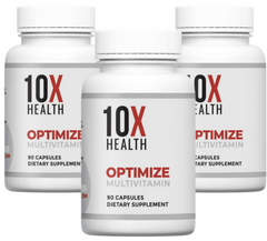 (3 Pack) 10X Health Optimize Methylated Multivitamin 270 Capsules