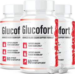 (3 Pack) Glucofort Supplement Support Formula (180 Capsule) - ARMOLEY