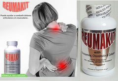 (3 Pack) Reumakit Capsules artritis joint relief support bones, REUMATOL reuma