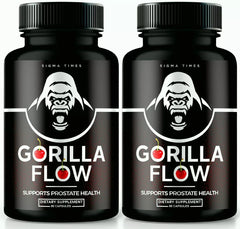 (2 Pack) Gorilla Flow Prostate Supplement (120 Capsules) - ARMOLEY