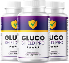 (3 Pack) Gluco Shield Pro Supplement Pills - ARMOLEY