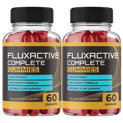 2-Pack Fluxactive Complete Gummies Flux Active Complete Max Strength-120 Gummies - ARMOLEY