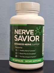 Nerve Savior Advanced Nerve Support 60 Capsules - New / Sealed! Exp 11/2025 - ARMOLEY