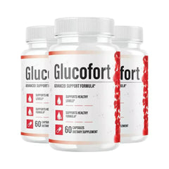 ( 3 Pack) Glucofort Blood Sugar Support Advanced Formula Supplement (180 Capsules)