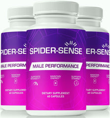 (3 Pack) Spider-Sense Supplement ed Pills for Men, SpiderSense 180 Capsules