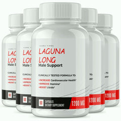 (5 Pack) Laguna Long Supplement Support 300 Capsules - ARMOLEY