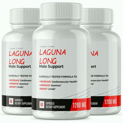 (3 Pack) Laguna Long Supplement Pills Support 180 Capsules - ARMOLEY