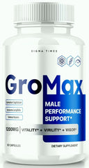 Gromax Male Health Pills to Boost Endurance and Energy 60 Capsules - ARMOLEY