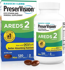 Preservision AREDS 2 Mineral + Vitamin Supplement - 120 softgels - ARMOLEY