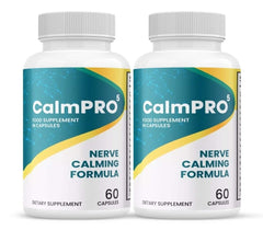 (2 Pack) CalmPro 5 Nerve Calming Formula Supplement Calm Pro 5  120 Capsules