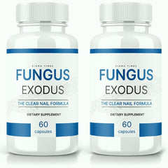 (2 Pack) Fungus Exodus Pills to Combat Toenail 120 Capsules - ARMOLEY