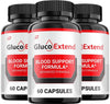Image of (3 Pack) Gluco Extend Supplement - GlucoExtend Pills Advanced 180 Capsules