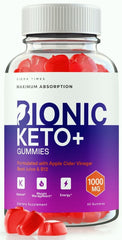 Bionic Keto + ACV Gummies to Support Weight Loss and Energy Levels 60ct - ARMOLEY
