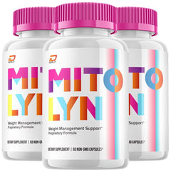 (3 Pack) Mitolyn Keto Capsules - Mito Lyn Advanced Formula, Keto Pills 800MG