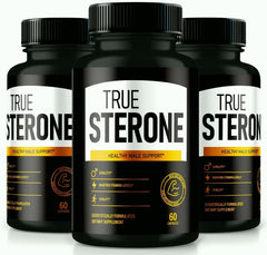 (3 Pack) True Sterone Supplement Pills 180 Capsules - ARMOLEY