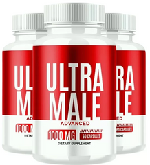 (3 Pack) Ultra Male Pills Supplement 180 Capsules
