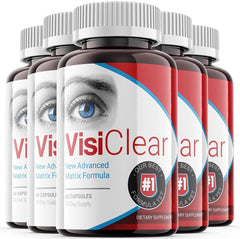 (5 Pack) Visiclear Advanced Eye Health Formula for Eyes - (300 Capsules) - ARMOLEY
