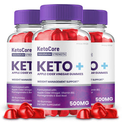 (3 Pack) Keto Core ACV Gummies - ARMOLEY
