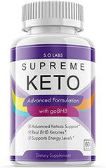 Supreme Keto BHB Capsules Advanced Formulation 800mg Ketosis Support Pills (1 Pack) - LEIXSTAR