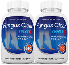 Fungus Clear Max Pills 40 Billion CFU Probiotic Supports