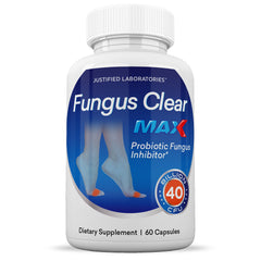 Fungus Clear Max Pills 40 Billion CFU Probiotic Supports - LEIXSTAR