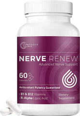 Nerve Renew Advanced Nerve Support 60 Capsules - LEIXSTAR