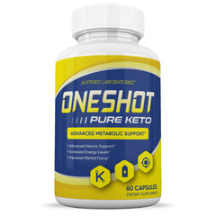 One Shot Pure Keto Pills Boost Weight Loss Diet Pills BHB Ketogenic Supplement - LEIXSTAR